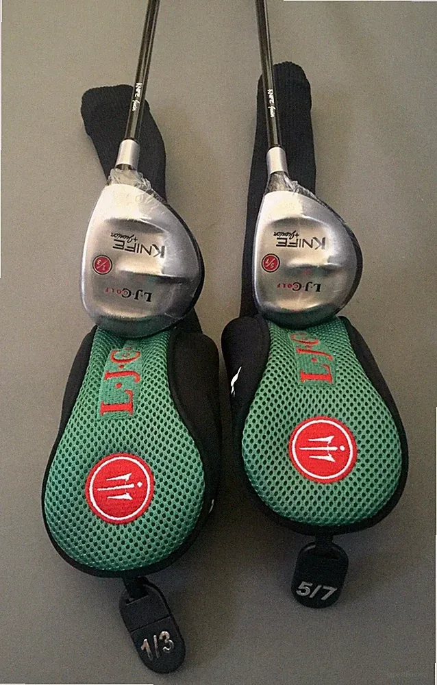 La Jolla Knife Junior 1/3 & 5/7 Woods 9-12 YEARS OLD Graphite Golf Clubs