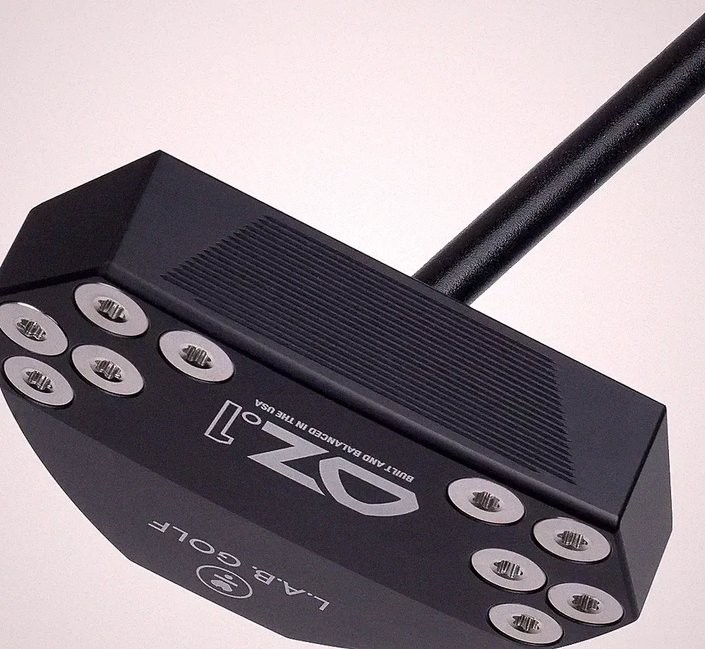 LAB Golf OZ1 Black Putter 34" Right Hand Black ACCRA Shaft Press Pistol 2 Grip
