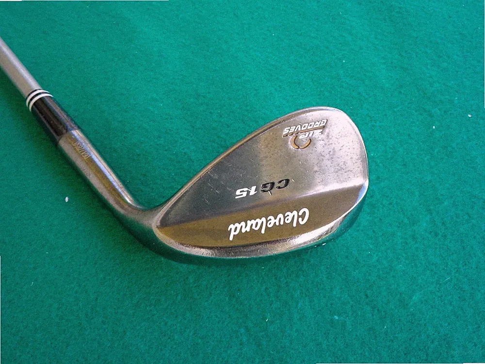 Ladies Cleveland CG15 56-14 Sand Wedge Zip Grooves Graphite Golf Club R.H. Good*