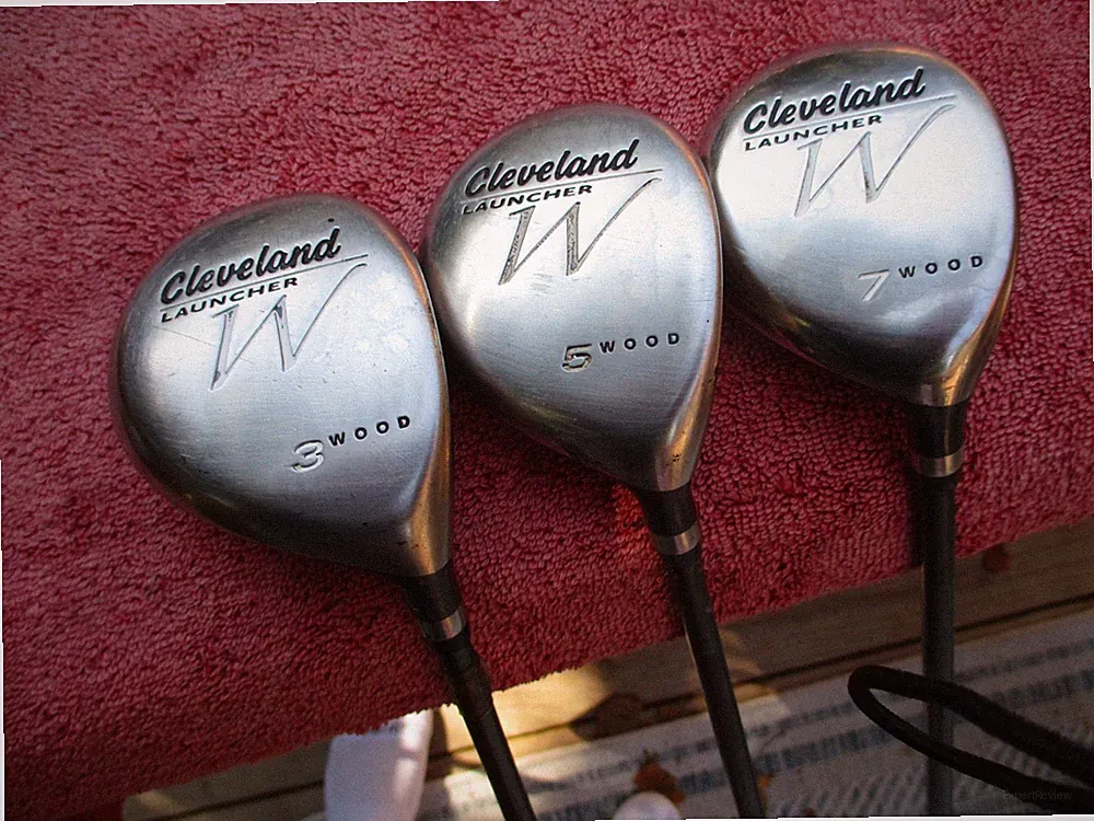 LADIES CLEVELAND GOLF LAUNCHER WOODS (3,5,7) GRAPHITE WOMEN'S FLEX
