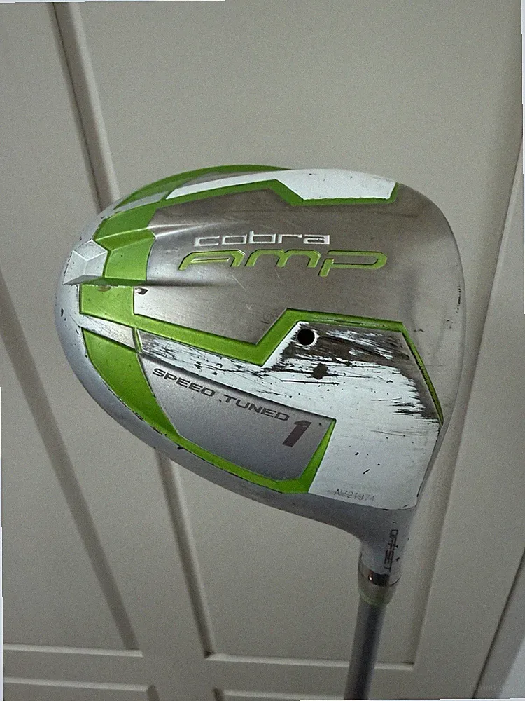 Ladies cobra amp driver offset golf club ladies flex shaft right handed
