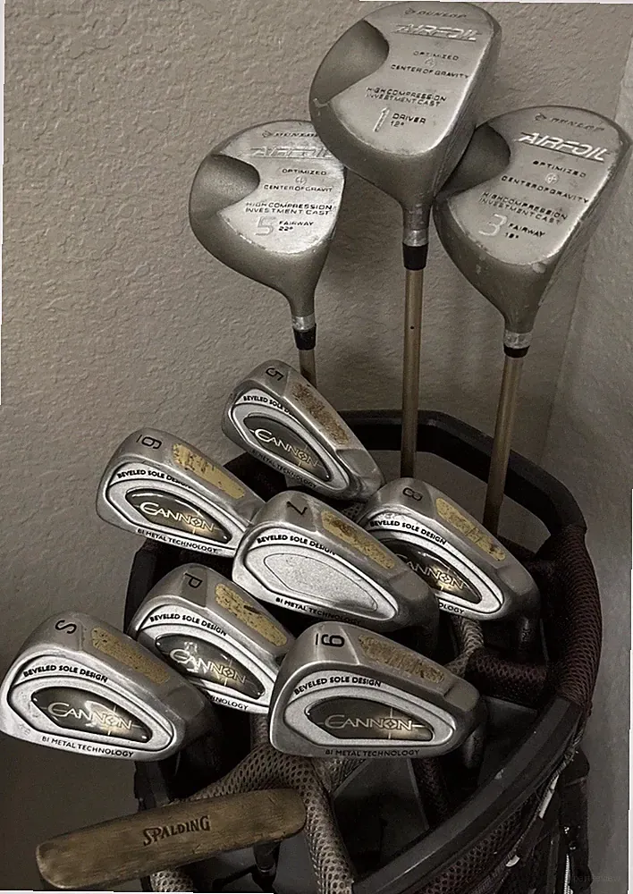 Ladies Complete Golf Club Set Spaulding/Dunlap (No Bag)