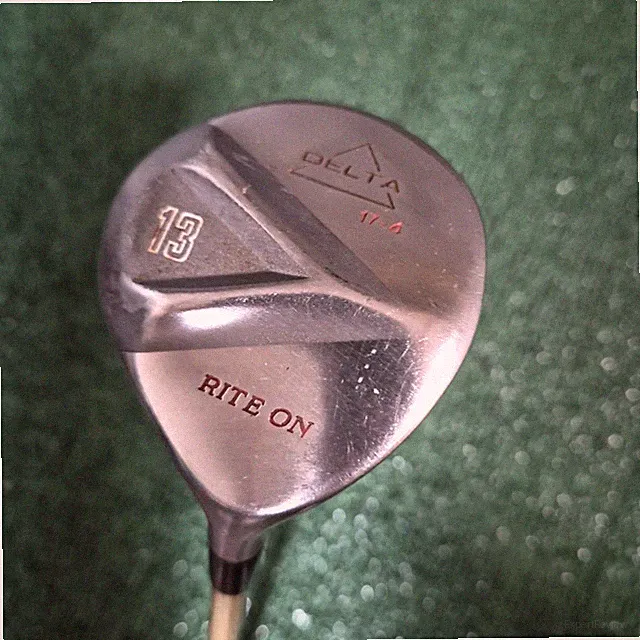 Ladies Delta Rite On 33 Degree 13 Wood Graphite Shaft L-Flex RH 38"