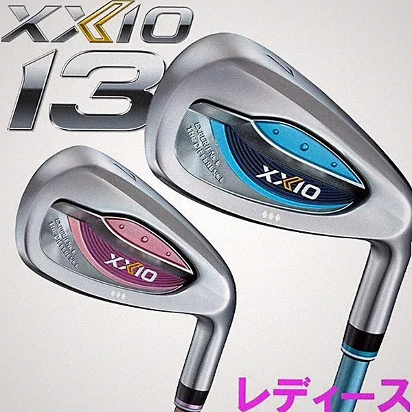 Ladies Dunlop XXIO 13 Single Iron AW Wedge Blue / Bordeaux MP1300L Shaft Women