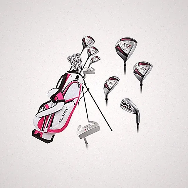 Ladies Golf Club Set - Right Handed, Regular & Petite, Lightweight, Stand Bag