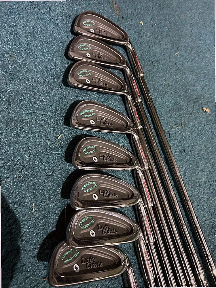 ladies golf iron set 3456789 pw taylormade ping titleist nice condition