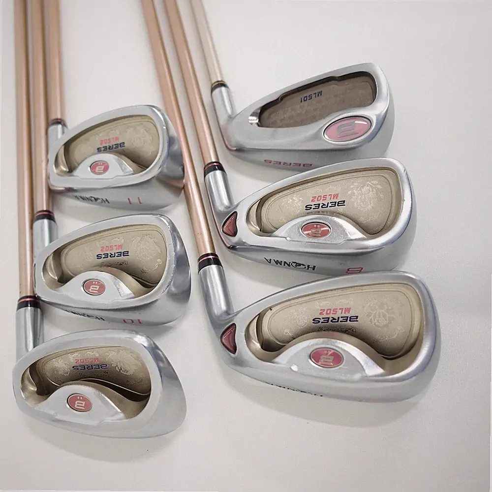 Ladies HONMA GOLF BERES ML502/501 6pcs Iron Set 7-11/SW Flex-L 2S ARMRQ UD40/B40