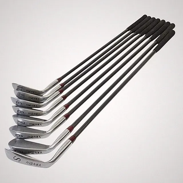 Ladies HONMA LB-606 Iron Set 8pcs 5-11,Sw Ladies Flex TITANIUM CARBON M-30 RH
