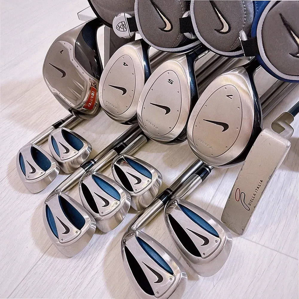 Ladies NIKE GOLF IGNITE+ GOLF CLUBS 12PC SET 5-9/P.S Flex-W With Caddie bag H/C