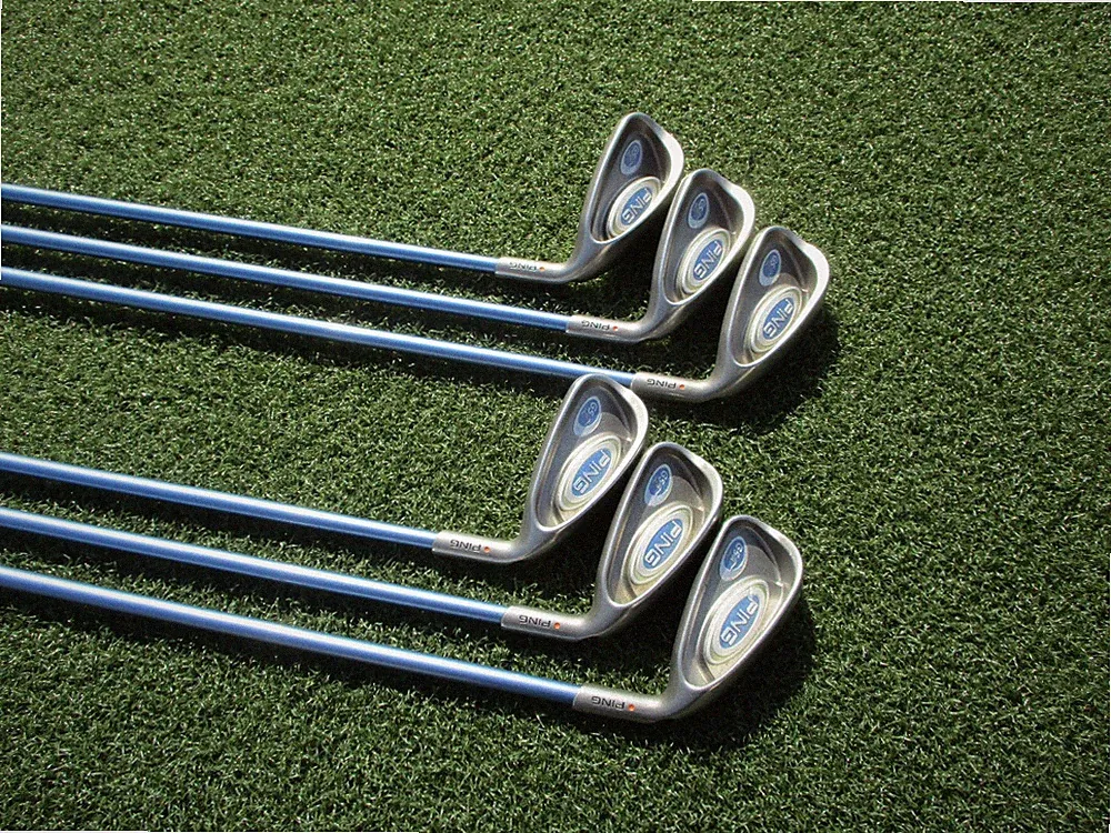Ladies PING G5 L Orange Dot PING ULT 50i L-Flex Graph Shafts 5-PW RH VERY GOOD!!