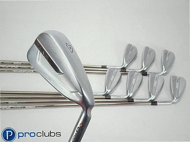Ladies Ping G700 4-PW,UW Iron Set Orange Dot - Recoil Ladies Flex +1.25" 503247