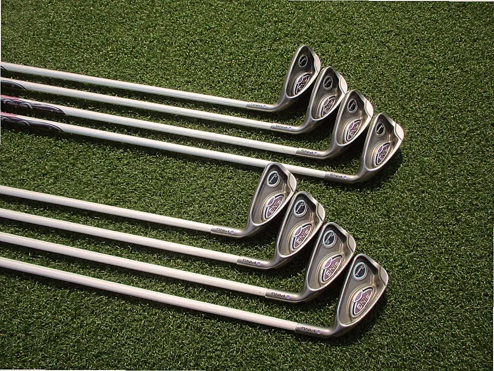 Ladies PING Rhapsody Purple Dot Iron Set
