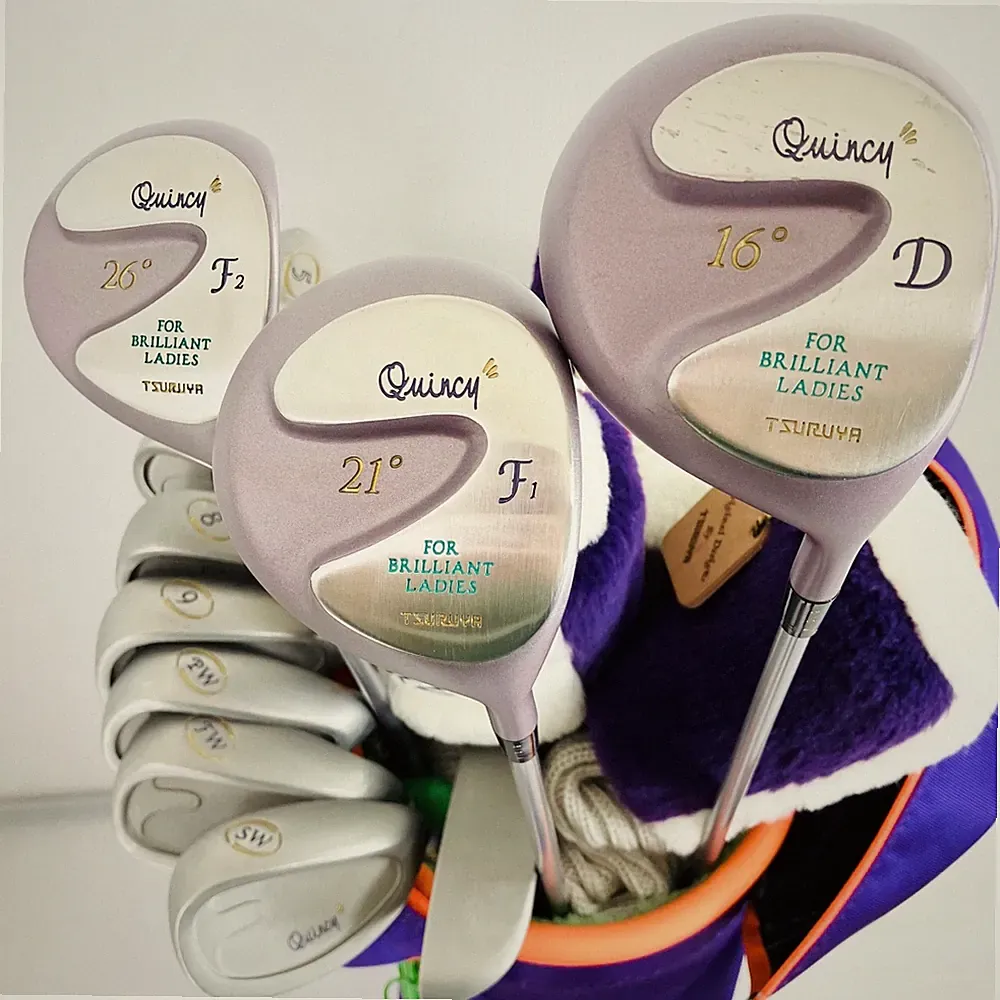 Ladies’ TSURUYA Quincy Golf Club Set, Golf Set, Club Set, Beginners, 88Y-5