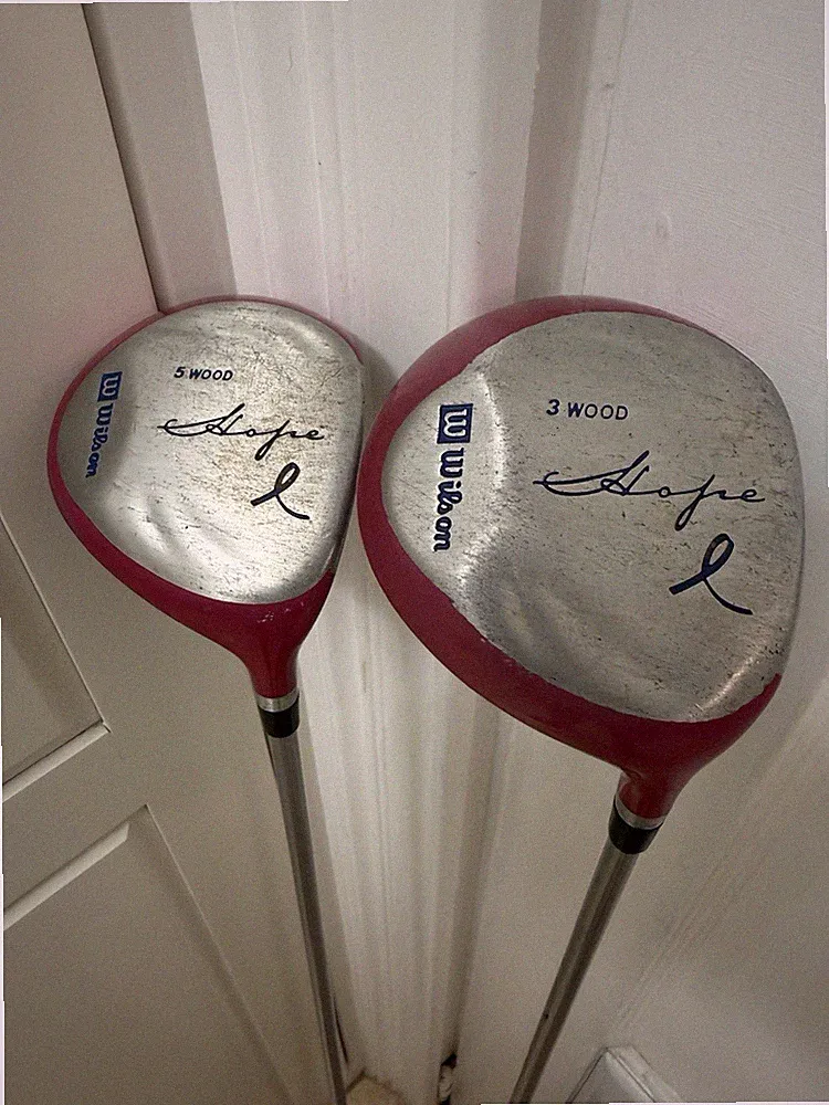 Ladies/women’s Wilson Hope golf club set 3-5 wood pink golf clubs RH