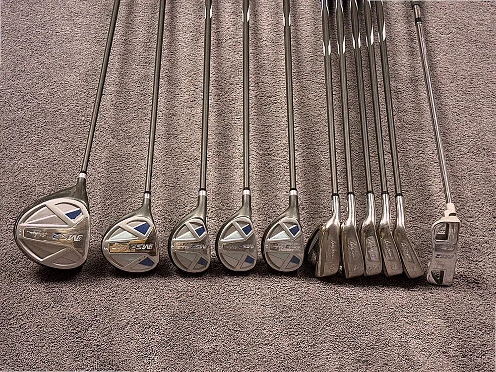 Lady Hagen MS2 11 Club Set Driver Hybrids Irons Putter LH Woman's Golf Clubs Lot