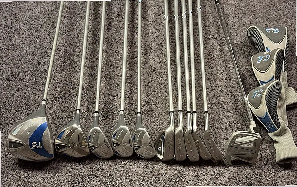 Lady Hagen T3 11 Club Set Driver Hybrids Irons Putter LH Woman's Golf Clubs Lot