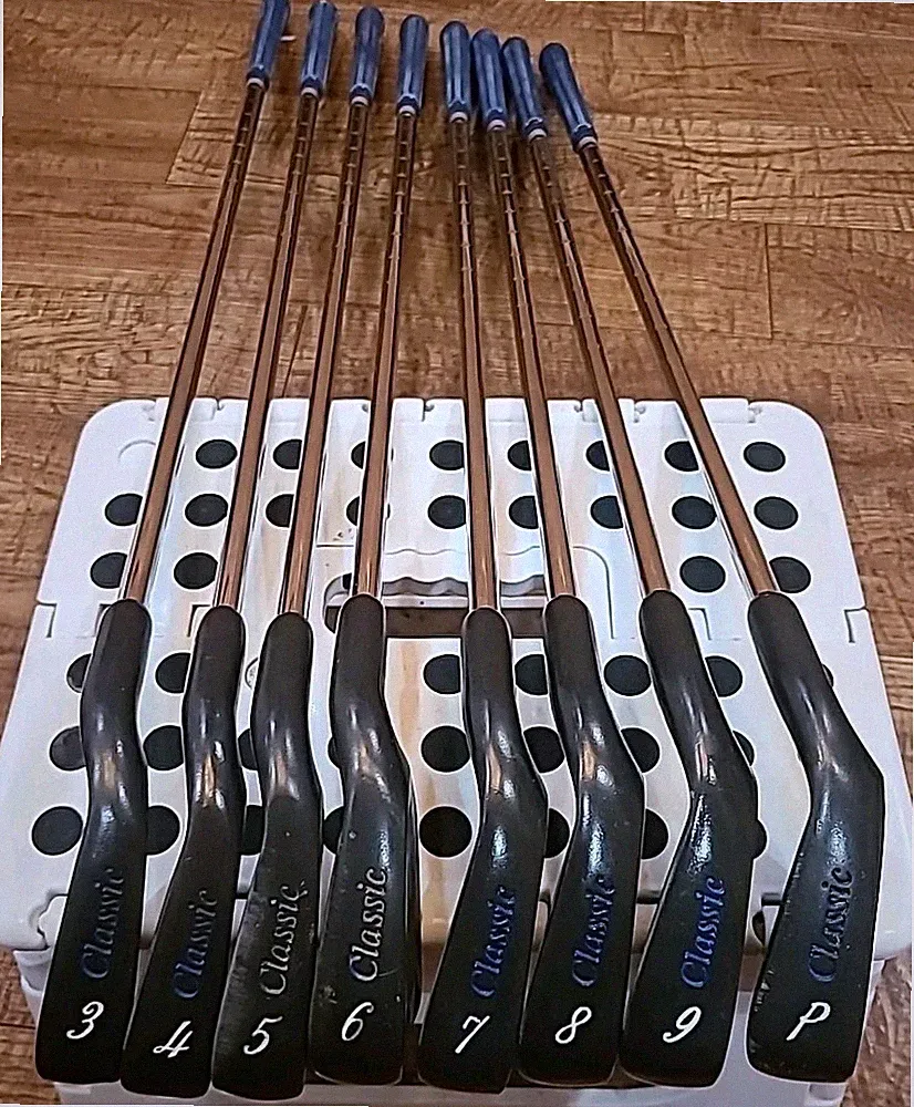 Lady Sanders Classic Golf Set Of Irons 3-pw With Steel Shafts Right Hand Swing