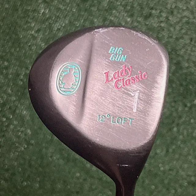 Ladys Classic Big Gun Golf Club 1 Woods 12* Loft RH 43.5”