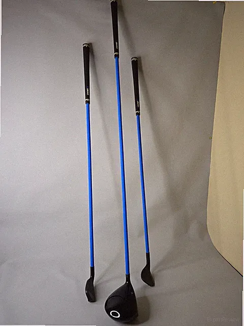 Lag Shot Swing Trainer Golf Club Combo Right Handed Driver, 7 Iron, 54° Wedge