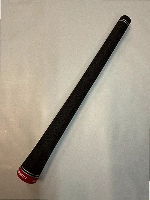 Lamkin Crossline 360 Golf Grip (Black/Red, Standard) TaylorMade Logo PULL OFF