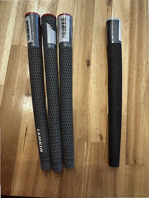 LAMKIN CROSSLINE ACE 3 GEN GOLF GRIPS Oversize New Sealed Tops I-line Putter