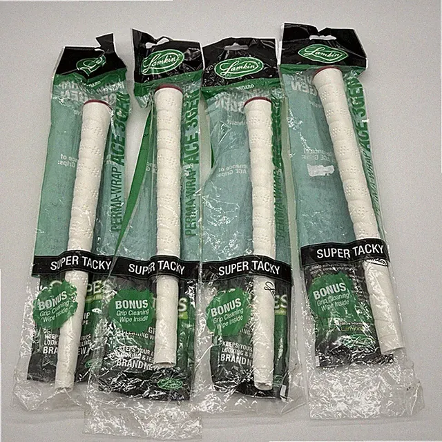 LAMKIN PERMA WRAP ACE 3rd Golf Grip Standard 58R White Super Tacky Set Of 4