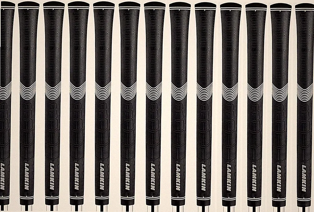 Lamkin Sonar+ BlackOut Golf Club Grip Bundle (13 Piece) Standard Midsize