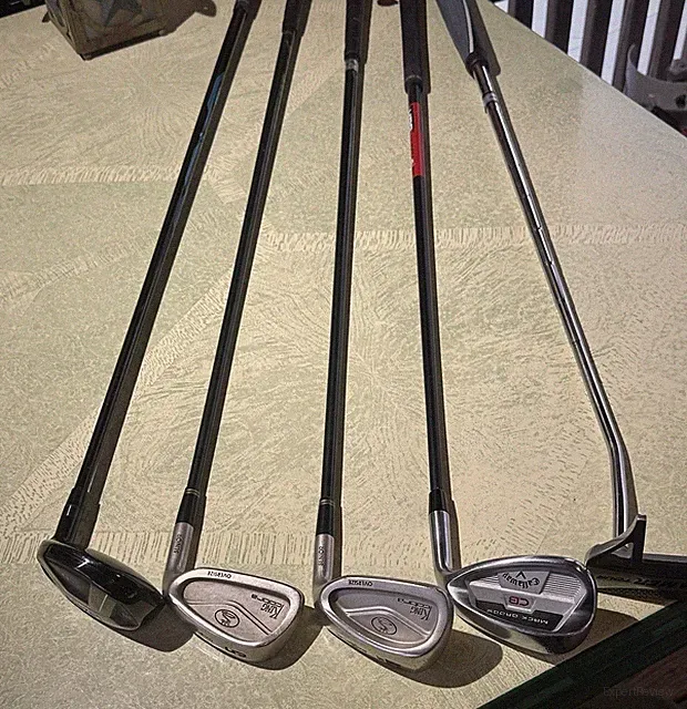 Lazrus 5H 24° Graphite Shaft Senior Flex RH and Misc Iron/Wedges and Putter, RH