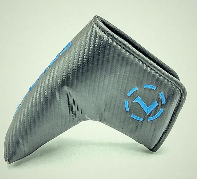 Lazrus Blade Putter Head Cover Mens Golf - Black & Blue