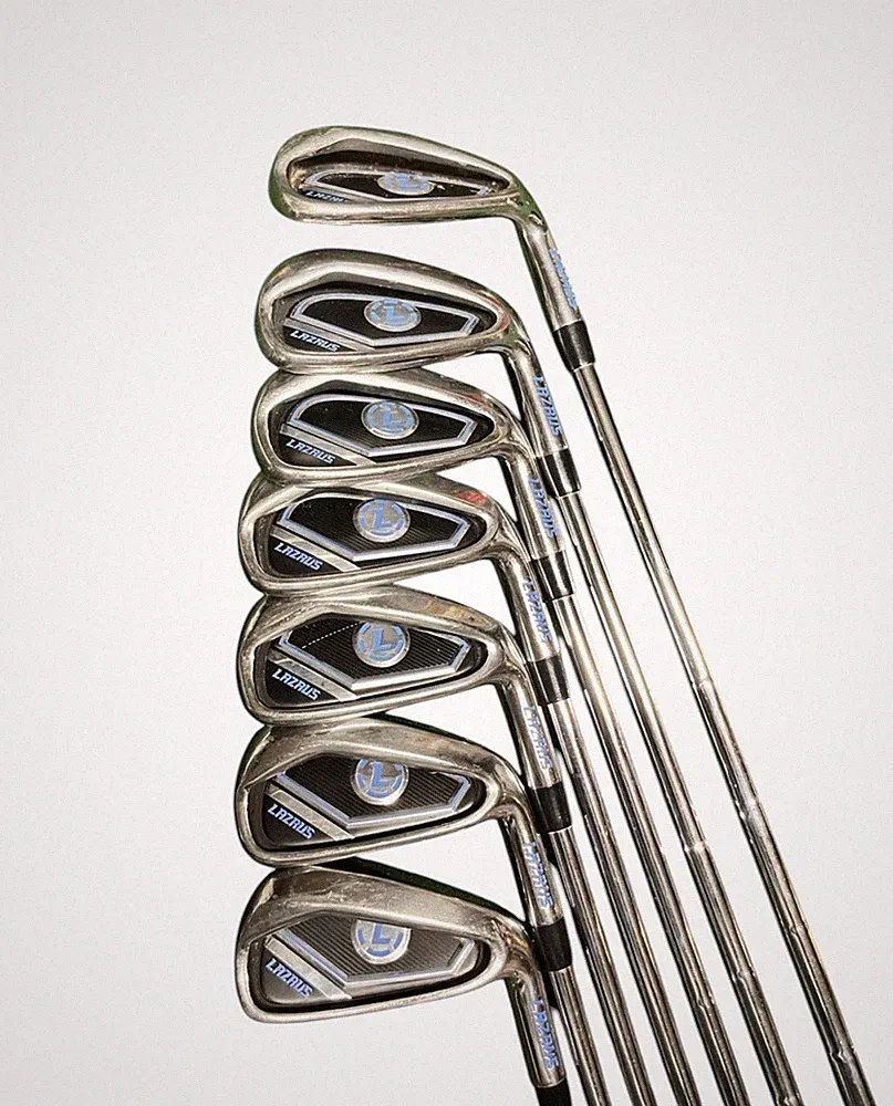 Lazrus Golf Iron Set 4-PW Steel Shaft R Flex Right-Handed Clubs