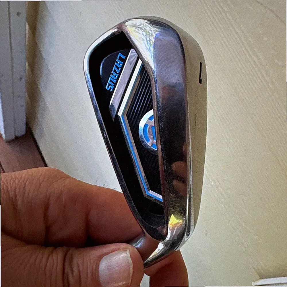 LAZRUS GOLF LAZRUS 1-IRON RH STEEL SHAFT SILVER/BLACK SINGLE IRON