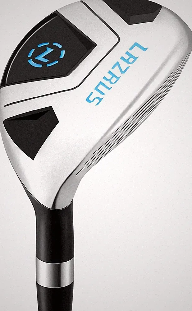 LAZRUS GOLF Premium Hybrid Golf Clubs for Men - 2,3,4,5,6,7,8,9,PW Right Hand &