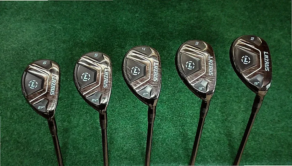 LAZRUS Hybrid Set 2-6 (15°-27°) 5 Clubs Regular Flex Graphite Shafts Right Hand