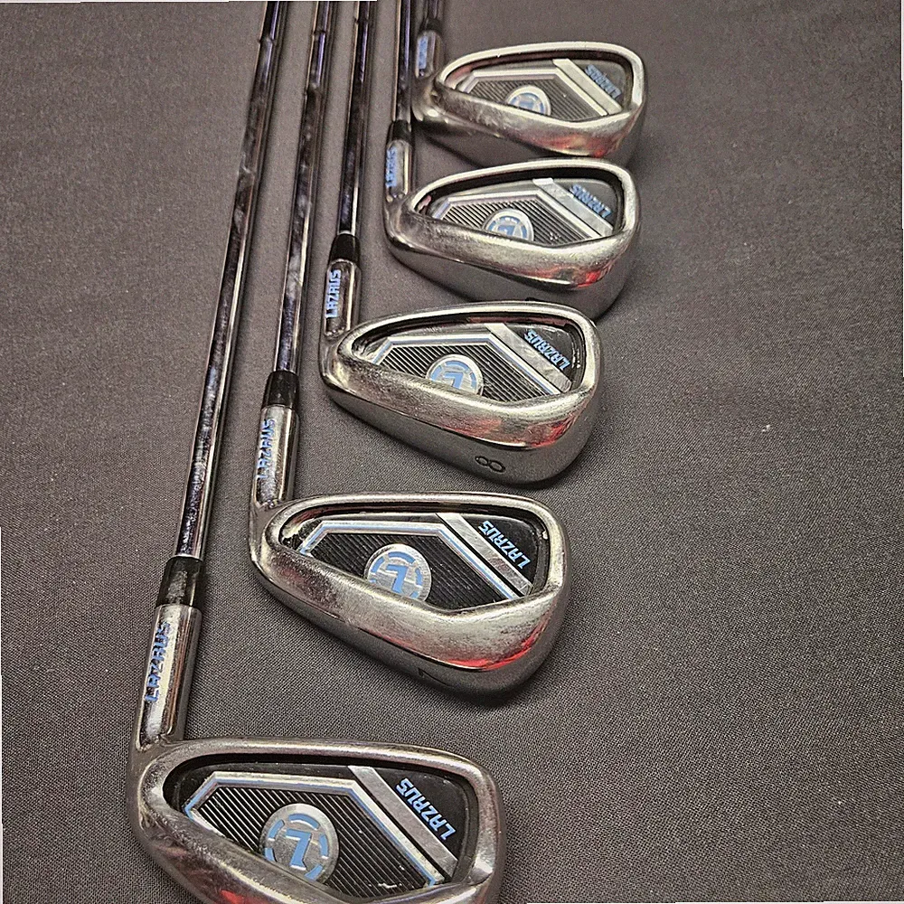 Lazrus iron set 6-pw stiff flex? No bands but feel stiff comparing to other iron