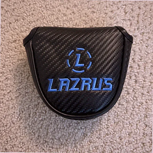 Lazrus Mallet Black Magnetic Putter Headcover, Perfect Condition