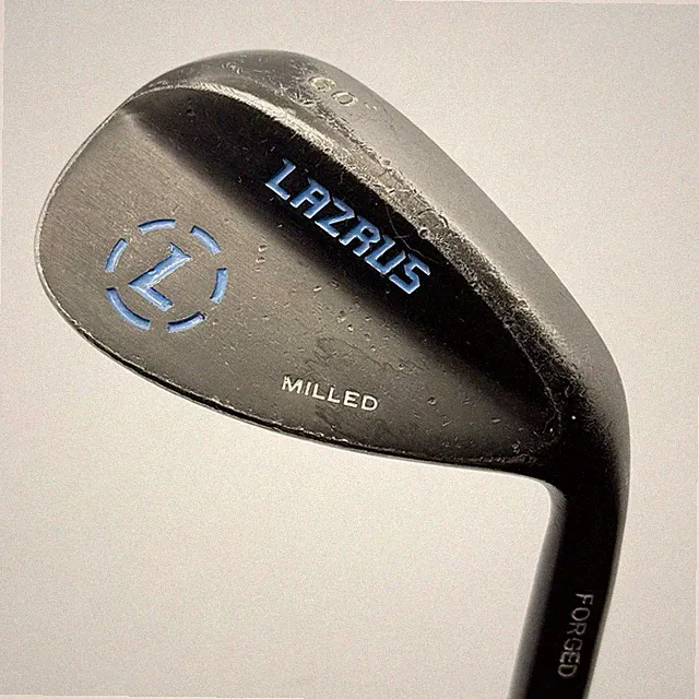 Lazrus Milled Forged Lob Wedge 60 Degree Steel Shaft RH 35.5”