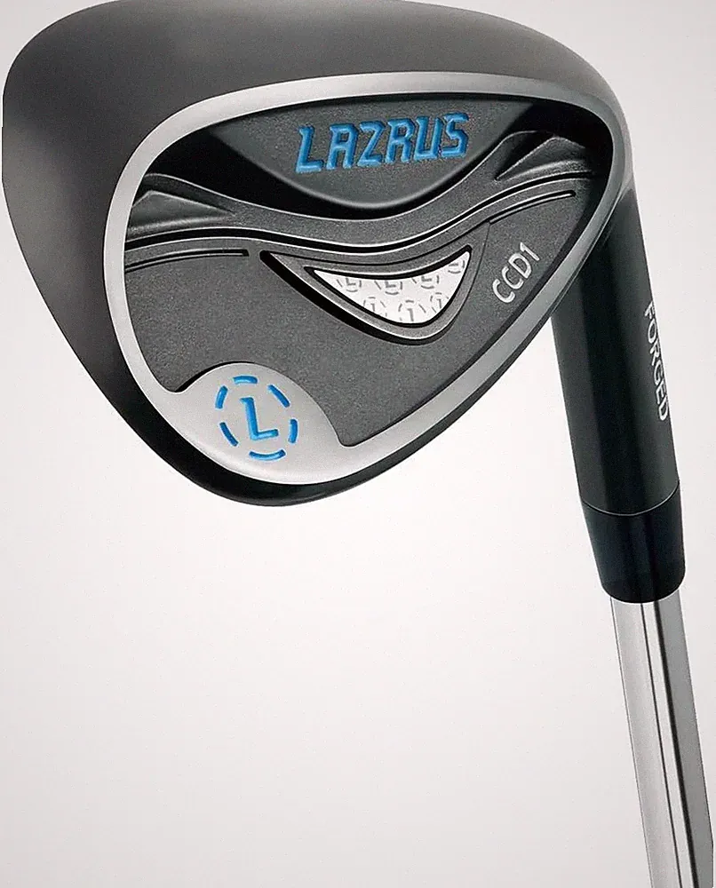 LAZRUS Premium Forged Golf Wedge Set - Milled Full Face for More Spin