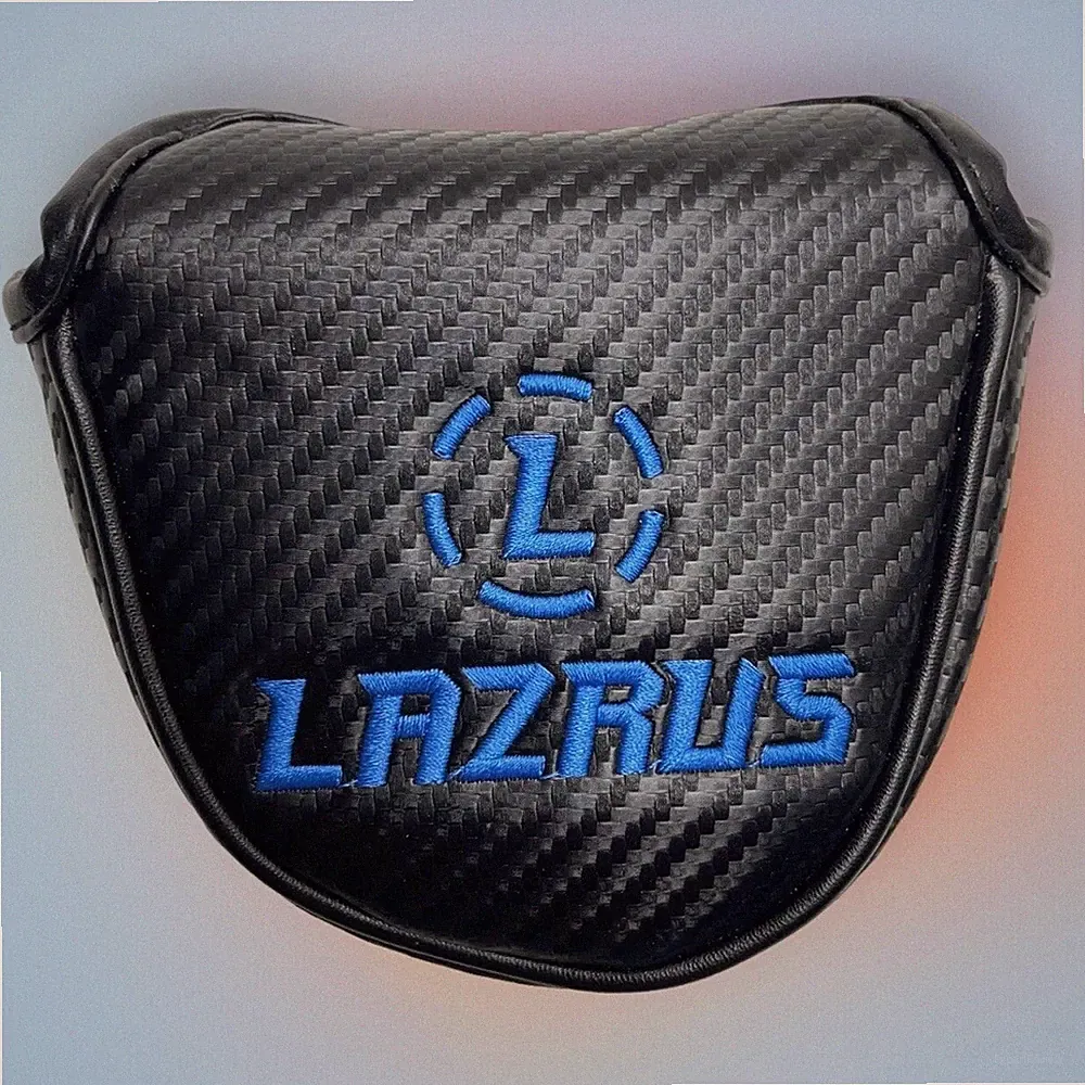 LAZRUS Putter Head Cover Black Blue
