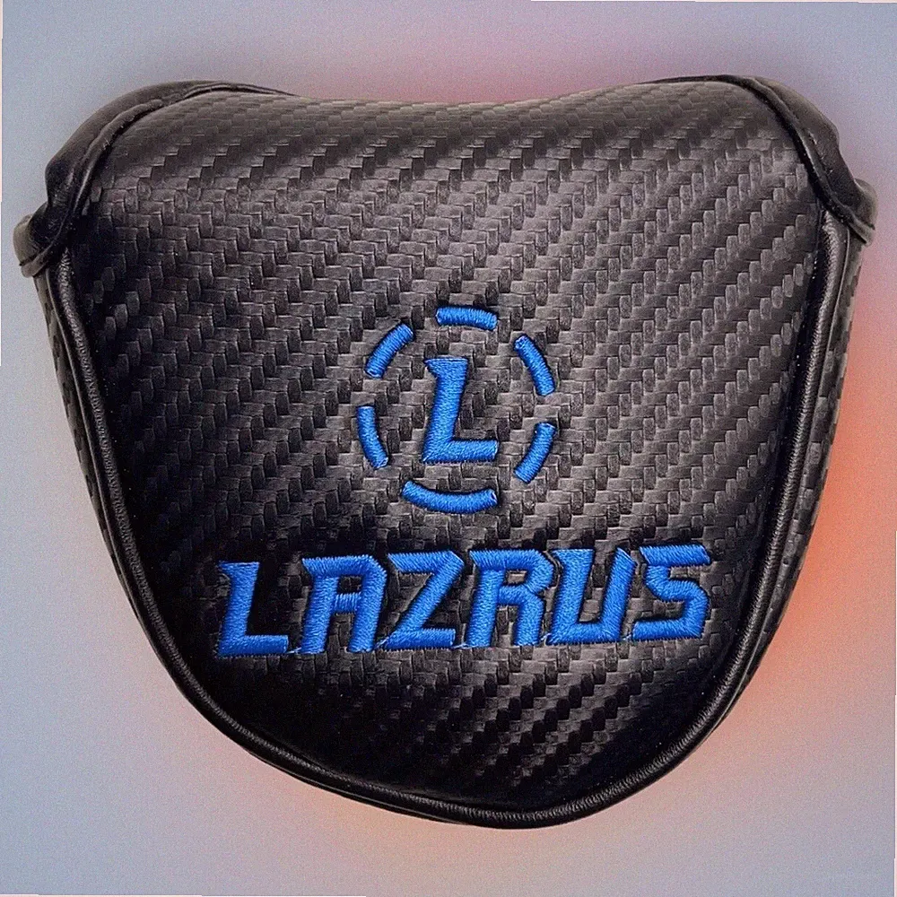 LAZRUS Putter Head Cover Black Blue