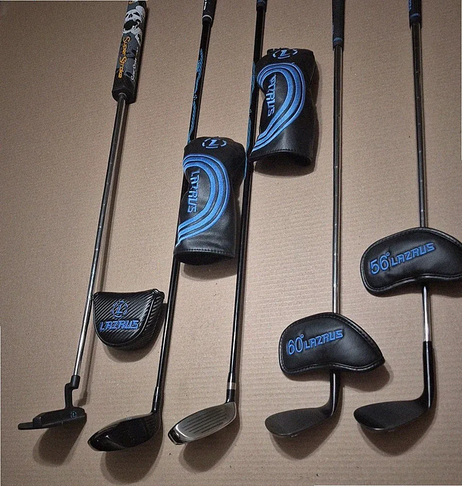 Lazrus Set: Putter w/ Super Stroke 5.0 Slim Grip, 5W 18°, 2H 15°, 60°W & 56°W RH