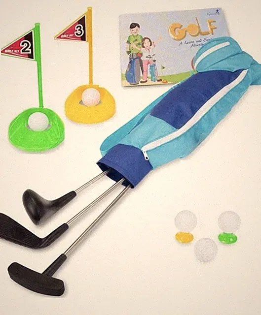 Learn And Explore Kids Toddler Golf Set New