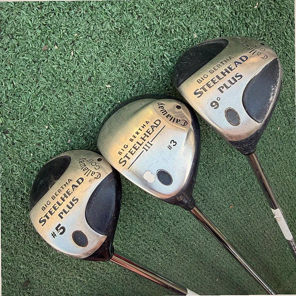 Callaway Big Bertha Steelhead Plus III Driver 3 5 Woods