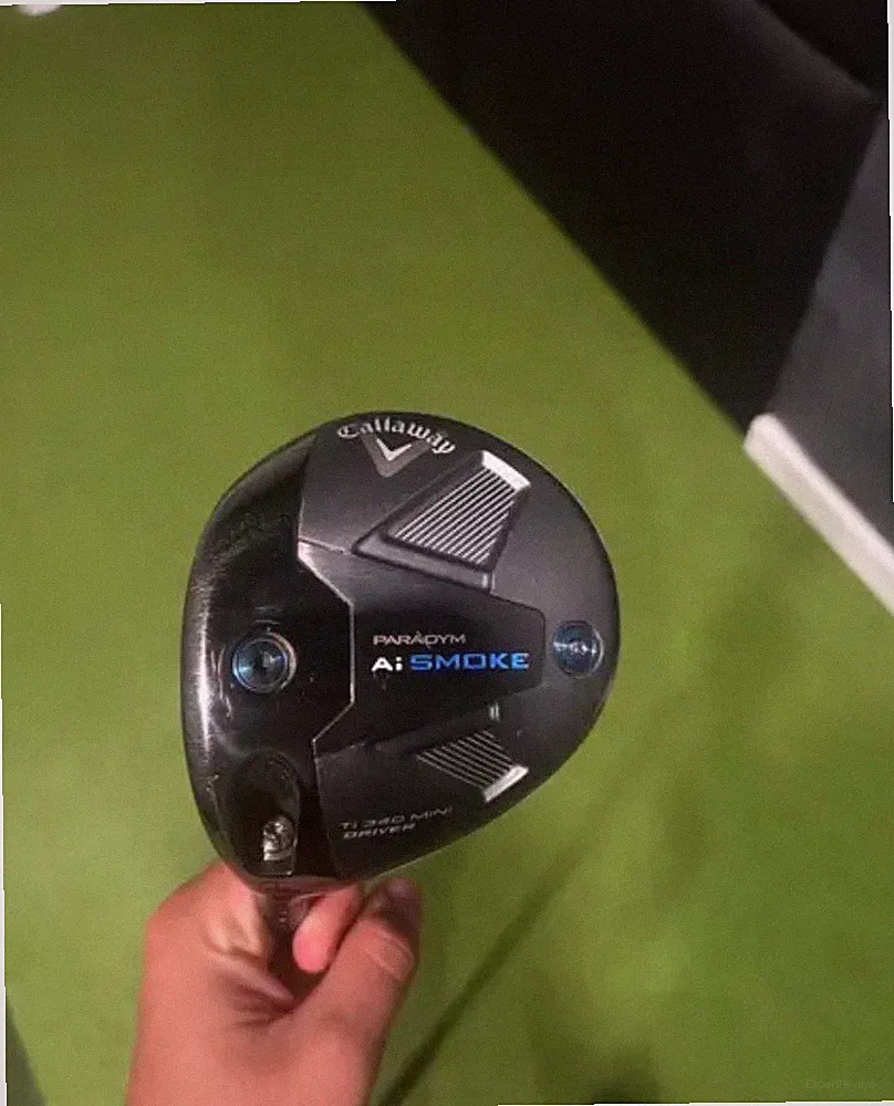 Left Hand Callaway Ti340 mini Driver w/ Ventus Blue Stiff shaft 43.5in