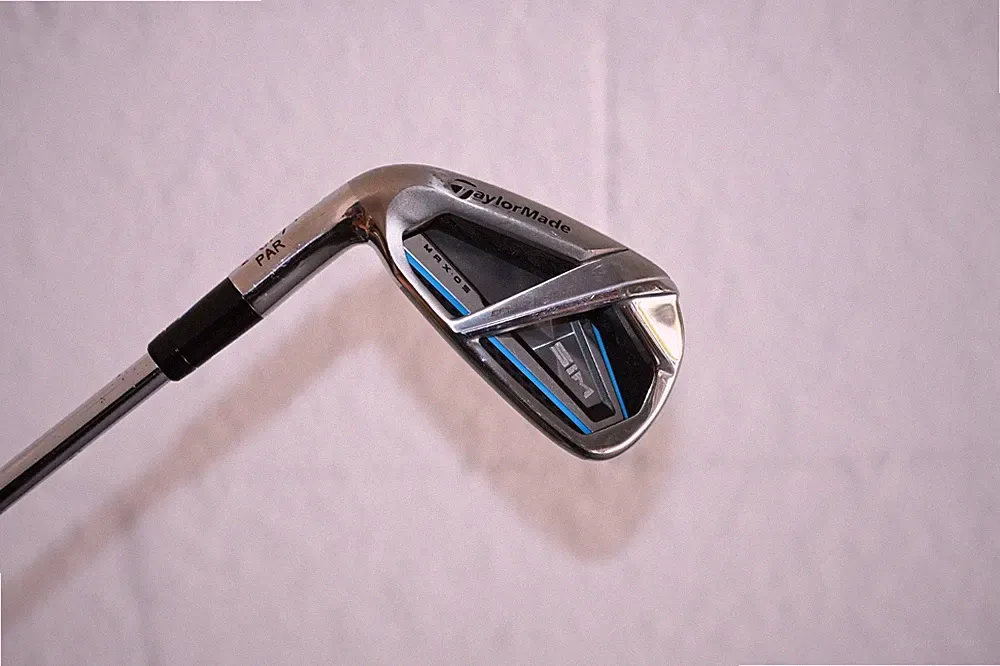 Left Hand TaylorMade SIM MAX Os Single 7 Iron -Standard Flex - Left Handed