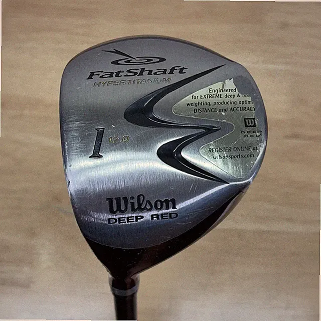 LEFT HAND Wilson Deep Red Fat Shaft 12° Driver Regular Flex Grafalloy ProLite