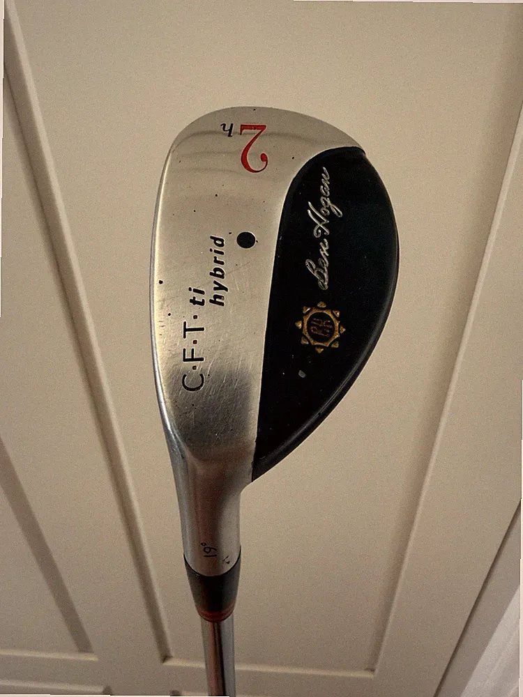 Left handed Ben hogan CFT hybrid 2 golf club 19 degree stiff flex