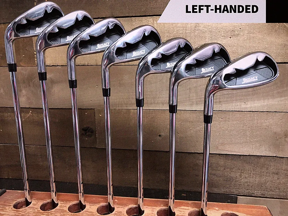 LEFT HANDED BIG TALL LEGACY +1" XL #4-PW Men REGULAR STEEL Golf Clubs Iron Set