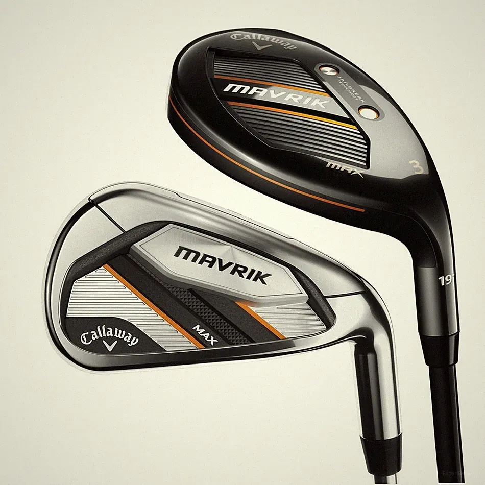 LEFT HANDED CALLAWAY 2020 MAVRIK MAX COMBO IRON SETS 3H-4H,5-PW GRAPHITE HYBRIDS