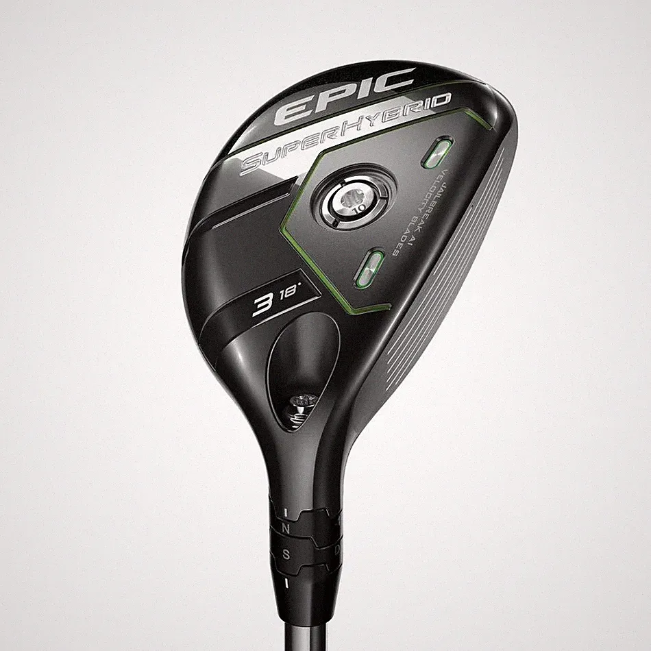 LEFT HANDED CALLAWAY 2022 EPIC SUPER 5 HYBRID GRAPHITE REGULAR STANDARD