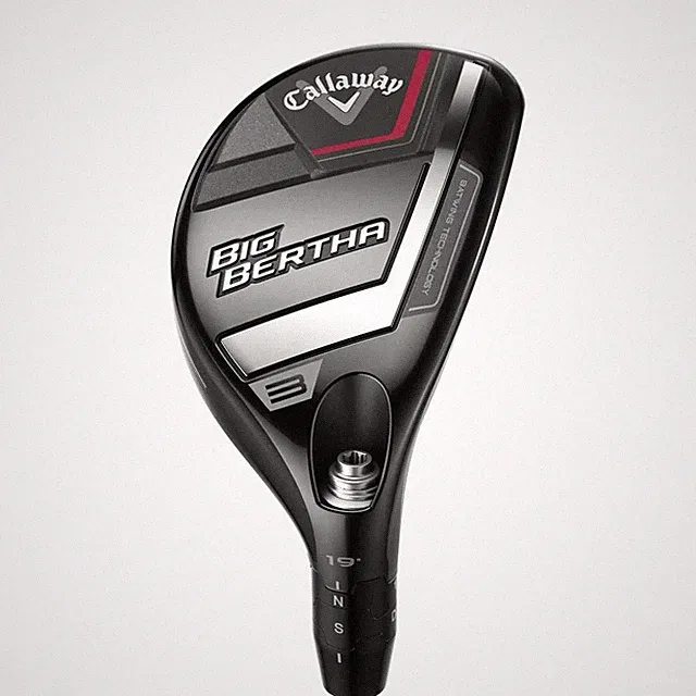 LEFT HANDED CALLAWAY 2023 BIG BERTHA 4 HYBRID GRAPHITE STIFF STANDARD